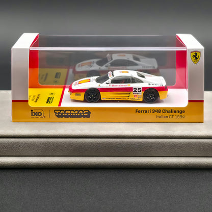 Tarmac Works 1:64 Ferrari 348 Challenge Italian GT 1994 Oscar Larrauri - T64-082-94IGT25