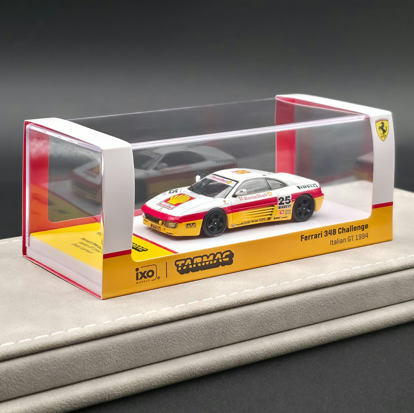 Tarmac Works 1:64 Ferrari 348 Challenge Italian GT 1994 Oscar Larrauri - T64-082-94IGT25