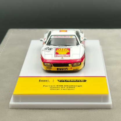 Tarmac Works 1:64 Ferrari 348 Challenge Italian GT 1994 Oscar Larrauri - T64-082-94IGT25