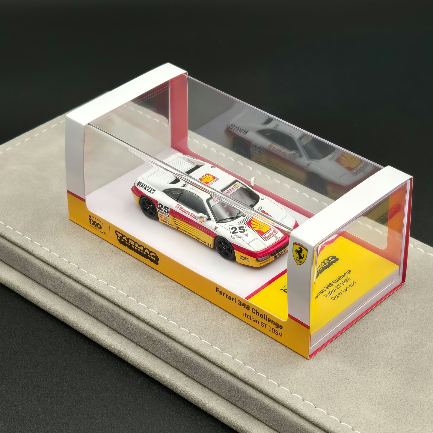Tarmac Works 1:64 Ferrari 348 Challenge Italian GT 1994 Oscar Larrauri - T64-082-94IGT25
