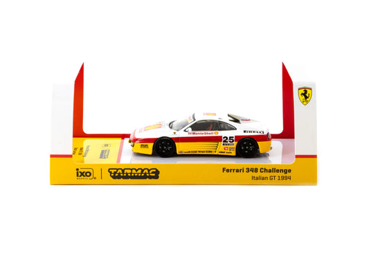Tarmac Works 1:64 Ferrari 348 Challenge Italian GT 1994 Oscar Larrauri - T64-082-94IGT25