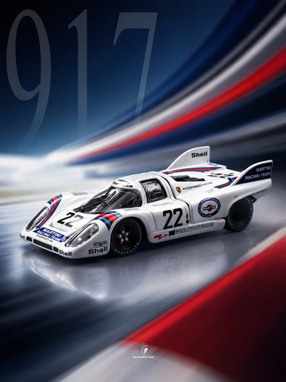Curitiba 1:64 Porsche 917 KH 24h Le Mans 1971 Winner - CWB64-002-LMW22