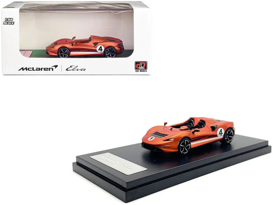 LCD Models 1:64 Scale McLaren Elva Matte Orange - LCD64022-MOR